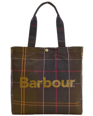 Barbour Tote Bags - Brown