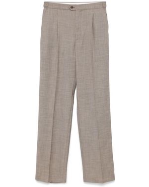 Soeur Straight Trousers - Grey