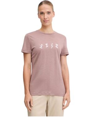 Icebreaker Merino 150 Tech Lite T-Shirt - Roze