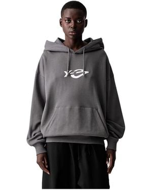 Y-3 French Terry Liquid Logo Hoodie - Zwart