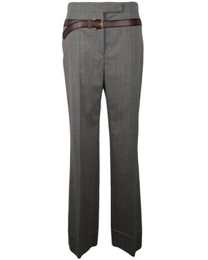 Prada Wide Trousers - Gris