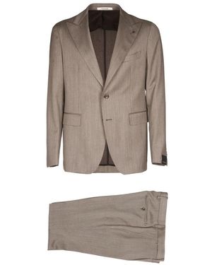 Tagliatore Single Breasted Suits - Marrón