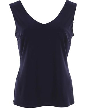 Joseph Ribkoff Sleeveless Tops - Blue