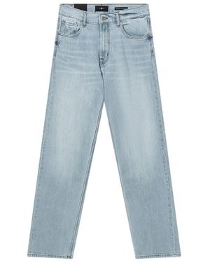 7 For All Mankind Straight Jeans - Blue
