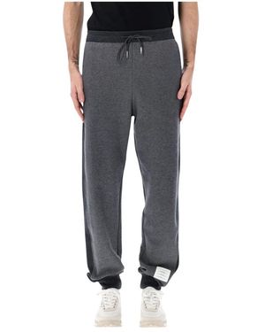 Thom Browne Sweatpants W/ Engineered Bar - Grijs