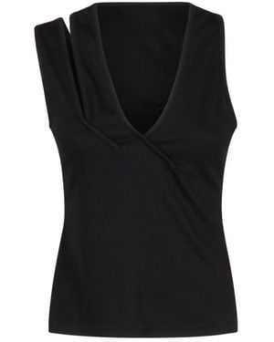 Christopher Esber Sleeveless Tops - Negro