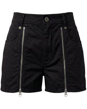 MR & MRS Korte Broeken ,Zwart ,Katoen Shorts