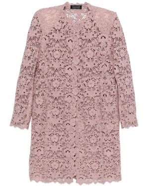 Gianluca Capannolo Single-Breasted Coats - Pink