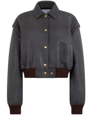 Halfboy Leather Jackets - Nero
