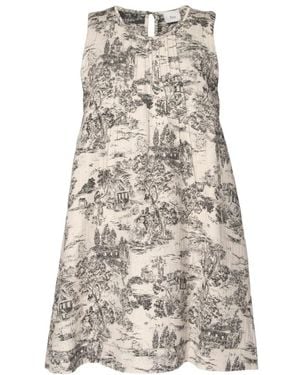 8pm Jakarta-B Short Dress - Naturel