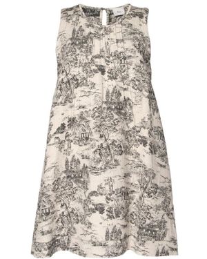 8pm Jakarta-B Short Dress - Naturel