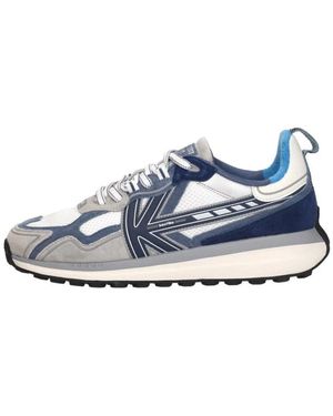 Kaotiko Schoenen ,Veelkleurig ,Leer Vancouver Tech Sneakers - Blauw