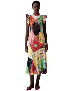 Never Fully Dressed Midi Dresses - Rosso
