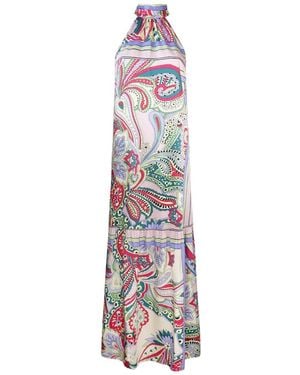 Liu Jo Maxi Dresses - Purple