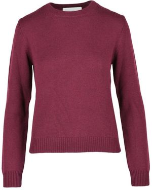 Ballantyne Round-Neck Knitwear - Violet