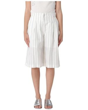 Liu Jo Long Shorts - White