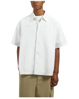 OLAF HUSSEIN Short Sleeve Shirts - Blanco
