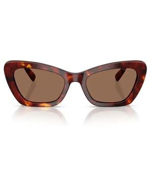 COACH Cdp52 Cat-Eye Sonnenbrille - Braun