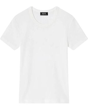 A.P.C. T-Shirts - Blanc