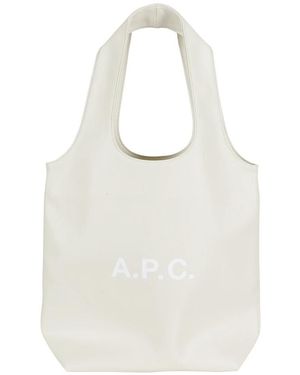 A.P.C. Tassen ,Wit ,Tote Ninon Small