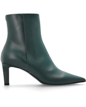 Jimmy Choo Schoenen ,Groen ,Leer Frankie Laarsjes Met Hak