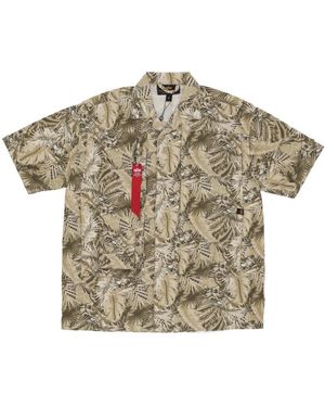 Alpha Industries Short Sleeve Shirts - Natural