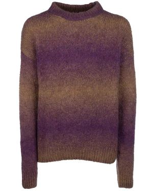 GANT Round-Neck Knitwear - Purple