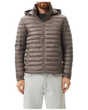 Add Kleidung jacken,kurze wasserdichte kapuzen-daunenjacke,wasserdichte kurze kapuzenjacke - daunenfedern - Braun