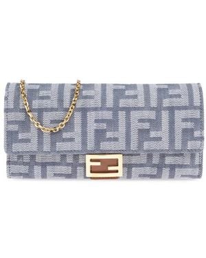Fendi Wallets & Cardholders - Blue