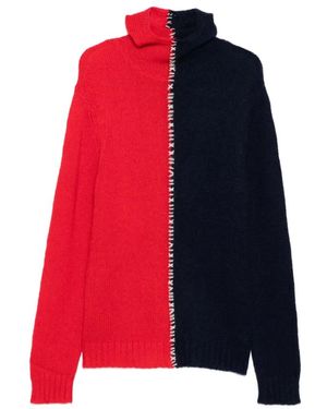 Loverboy by Charles Jeffrey Rubinroter Rollkragenpullover