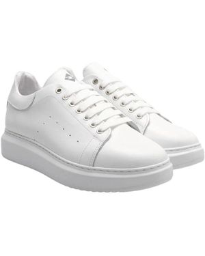 Exton Italienische Stil Sneakers Für Männer - Weiß