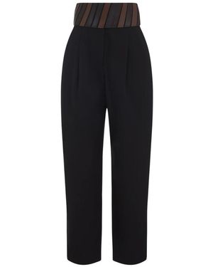 Alaïa Tapered Trousers - Black