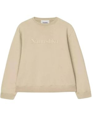 Nanushka Sweatshirts - Natural