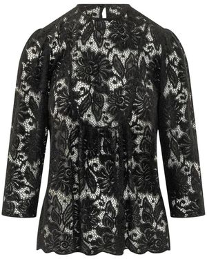LE SULLY STUDIO Camicia Pizzo - Zwart