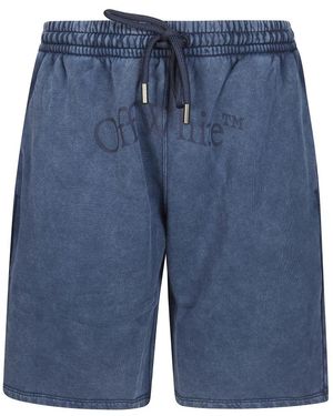 Off-White c/o Virgil Abloh Casual Shorts - Blue