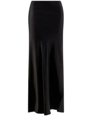 Pinko Rokken ,Zwart ,Satijn Digna Skirt
