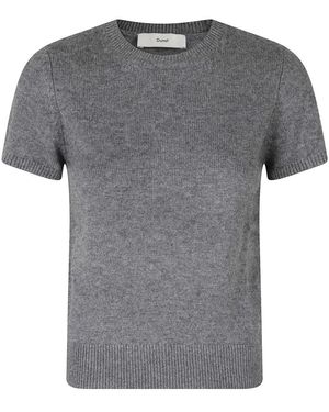 DUNST Round-Neck Knitwear - Grigio