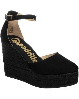 Espadrilles Wedges - Negro
