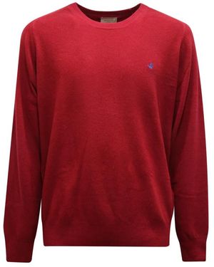 Brooksfield Wollpullover Made - Rot