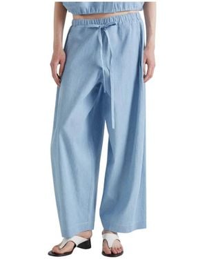 MEIMEIJ Wide Trousers - Blue