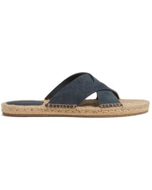 ZEGNA Sliders - Blue