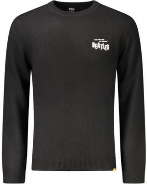 Sun 68 Round-Neck Knitwear - Black