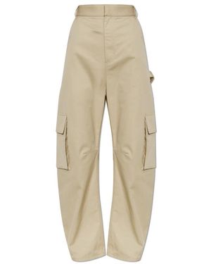 Balenciaga Relaxed Cargo Broek - Naturel