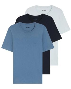 BOSS Klassiek T-Shirt - Blauw