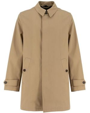 Sealup Single-Breasted Coats - Naturel
