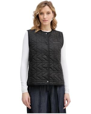 KARL LAGERFELD K Quilt Gilet - Zwart