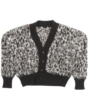 D.exterior Cardigans - Zwart