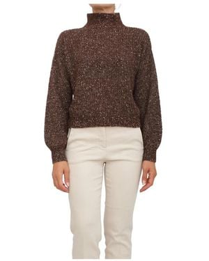 Marella Turtlenecks - Brown