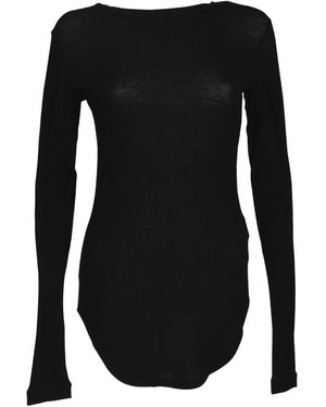 Dondup Long Sleeve Tops - Black