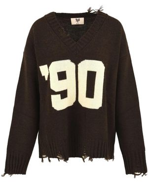 Aniye By Duke Maxi Sweater - Zwart